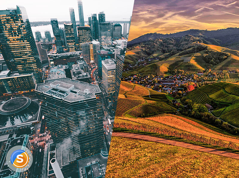 Differences between Urban and Rural Life Differences between Urban and Rural Life
